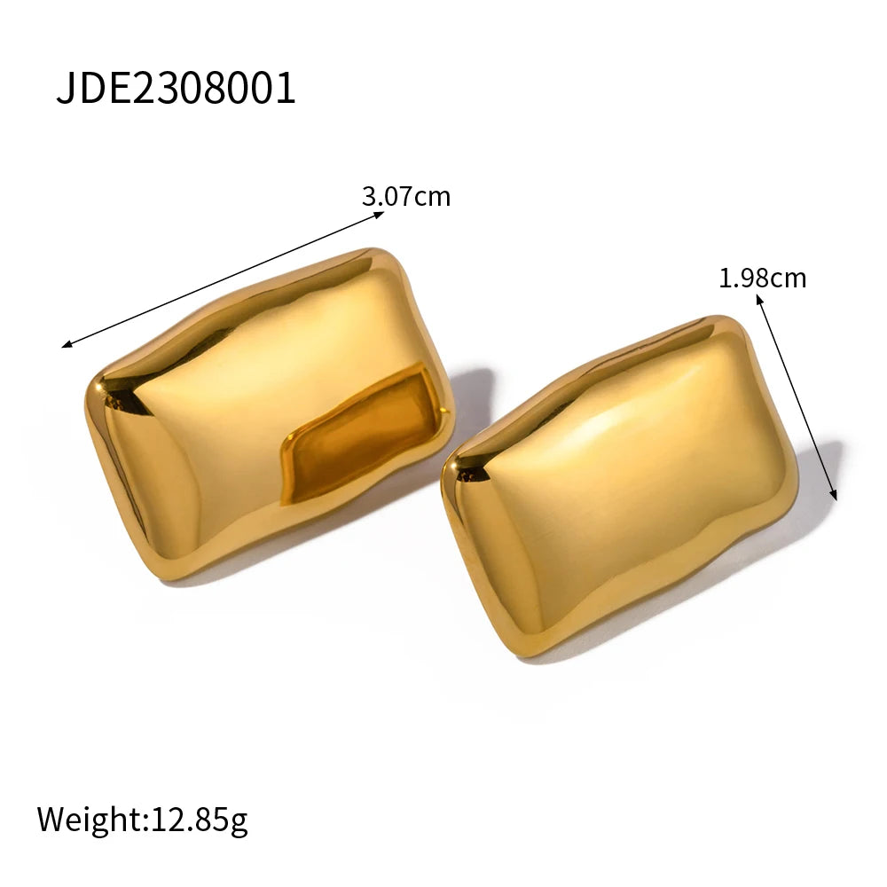 Triangle Statement Earrings Waterproof