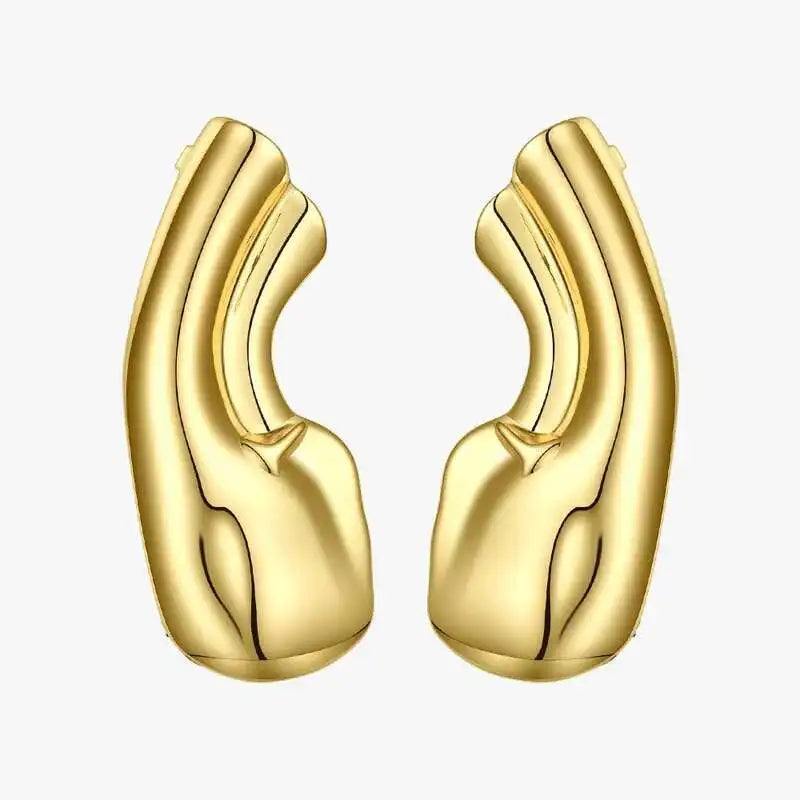 Earlobe Ear Cuff Clip On Earrings