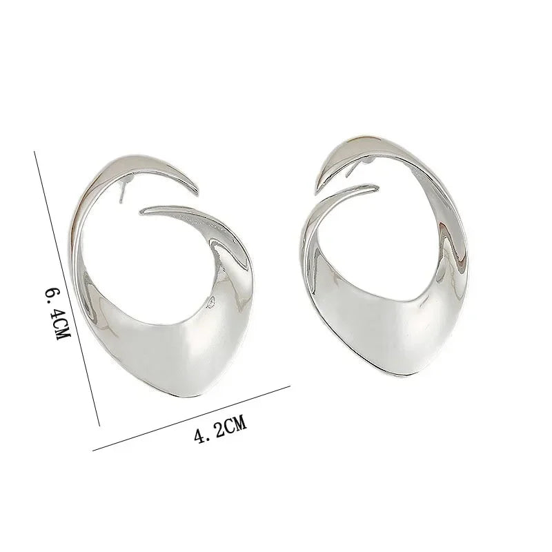 Statement Geometric Irregular Earrings