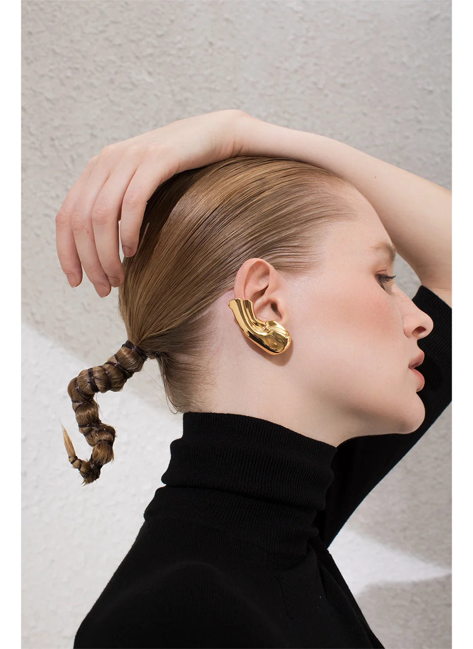 Earlobe Ear Cuff Clip On Earrings