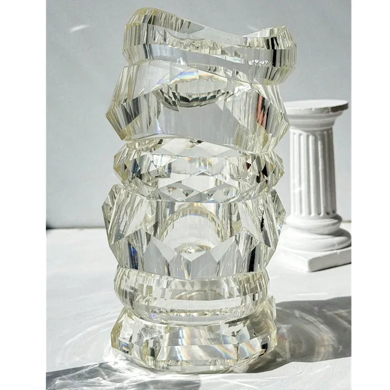 Resin Asymmetrical Wide Bracelets Bangles