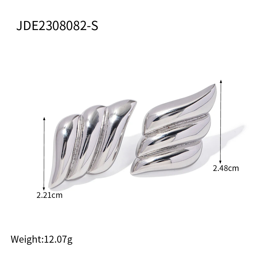 Triangle Statement Earrings Waterproof