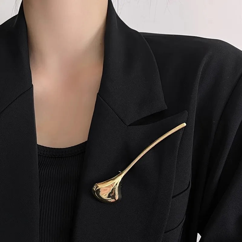 Leaves Shape Brooch