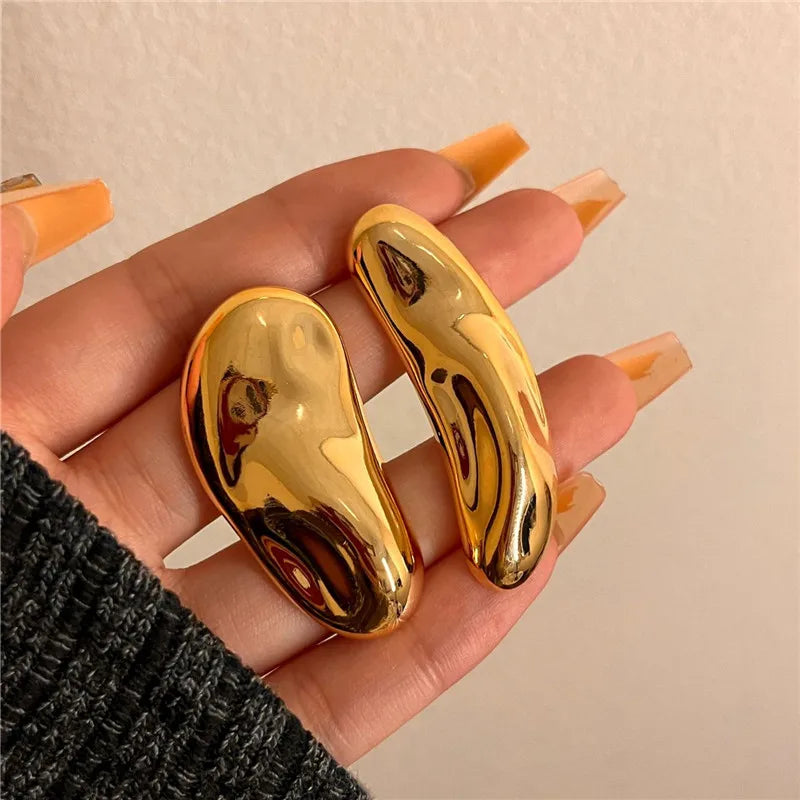 Statement Organic Stud Earrings