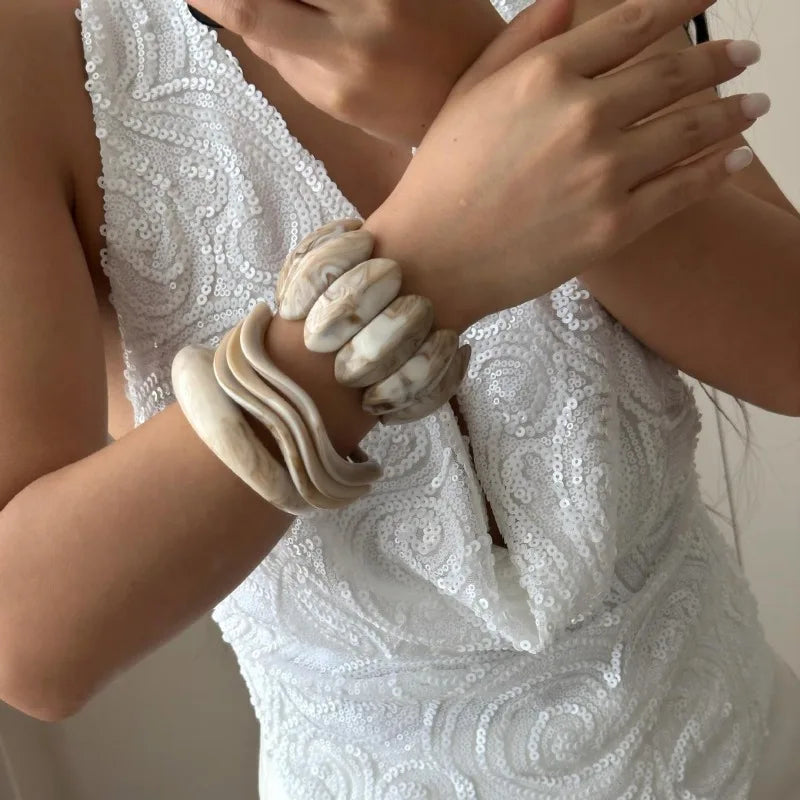 Statement Chunky Bangles Bracelets
