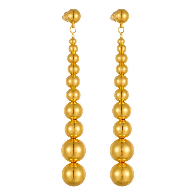 Ball Long Earrings