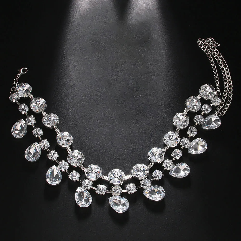 Crystal Rhinestone Choker Necklace
