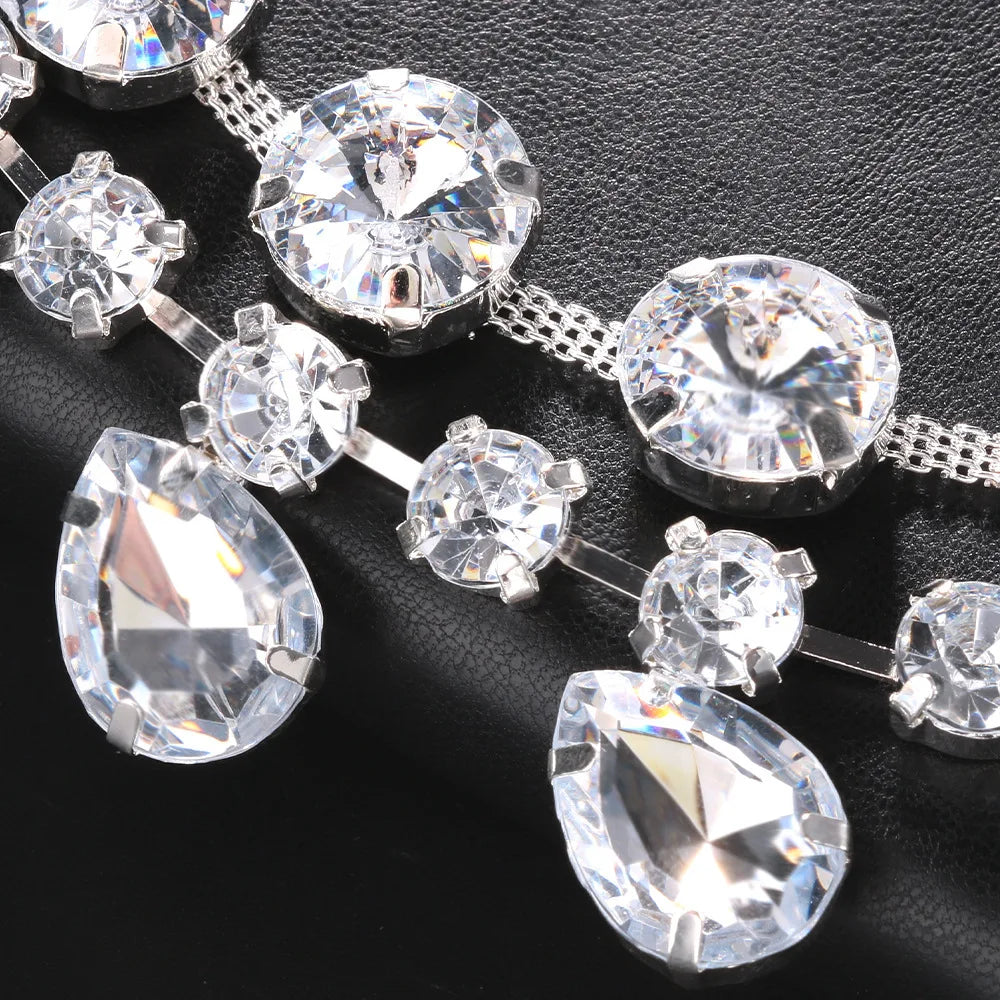 Crystal Rhinestone Choker Necklace