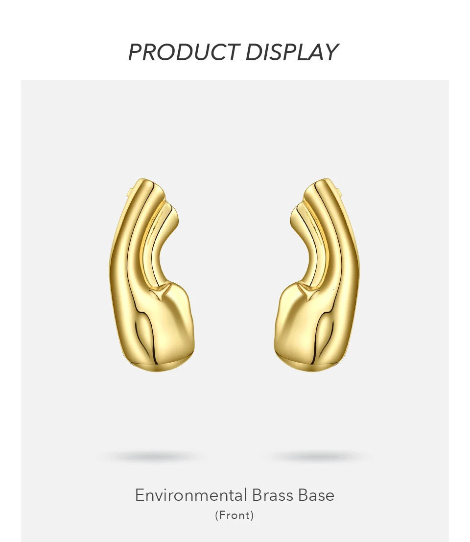 Earlobe Ear Cuff Clip On Earrings