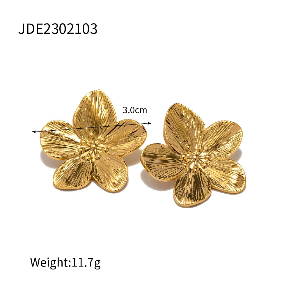 Triangle Statement Earrings Waterproof