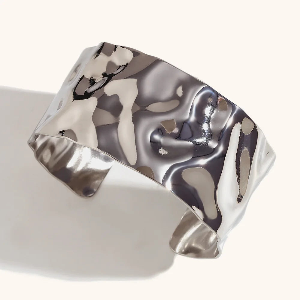 Statement Cuff Gold Plated Bangle Bracelets