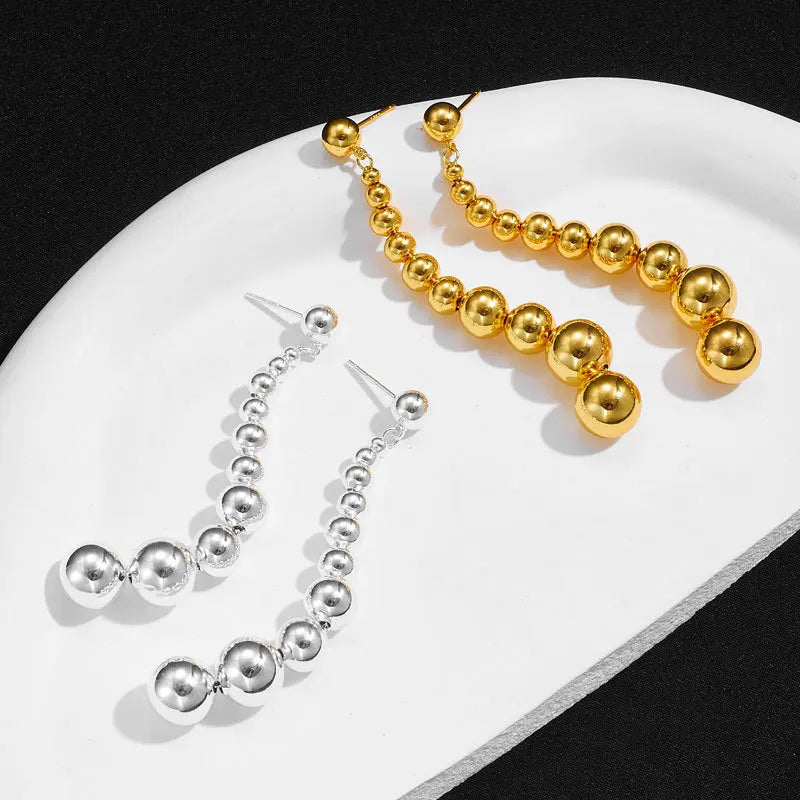 Ball Long Earrings
