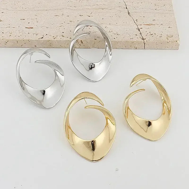 Statement Geometric Irregular Earrings