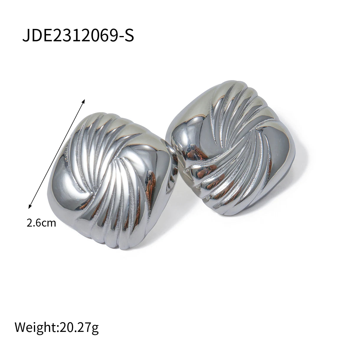 Triangle Statement Earrings Waterproof