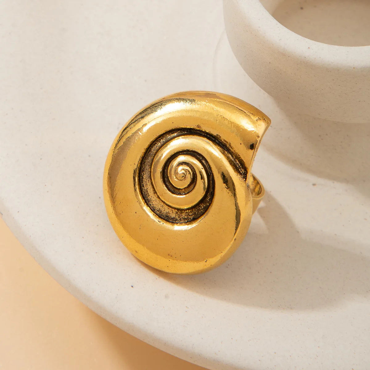 Conch Shell Shaped Earrings Necklace