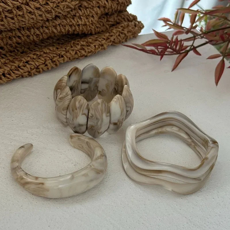Statement Chunky Bangles Bracelets