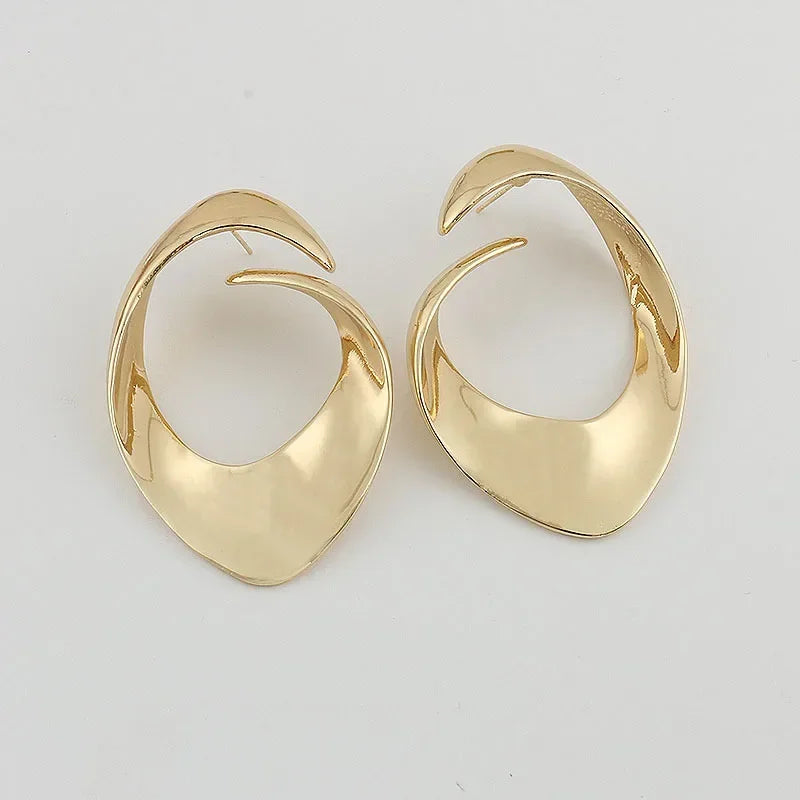 Statement Geometric Irregular Earrings