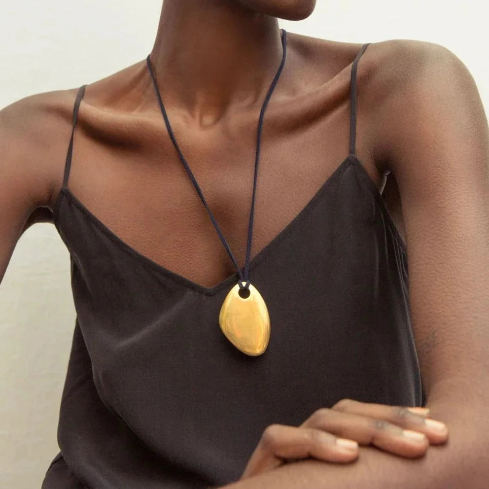 Statement Pendant With Sculptural Form