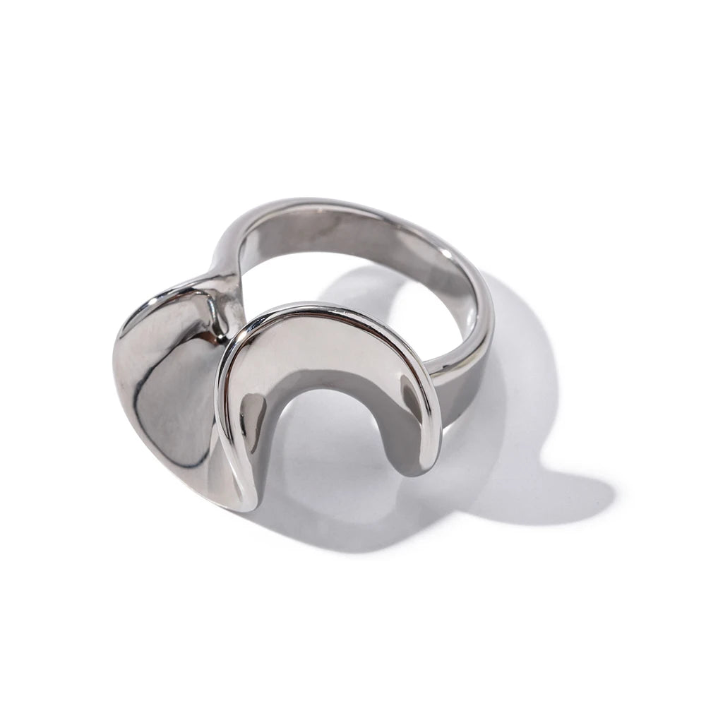 18K Gold Plated Statement Rings