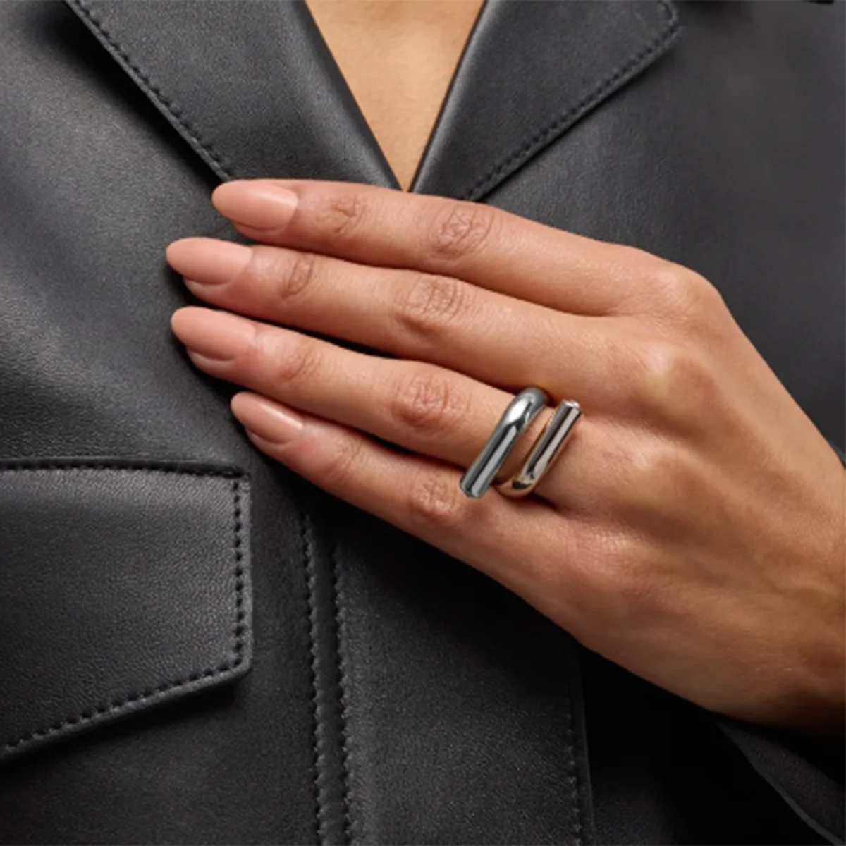 Twisted Open Ring