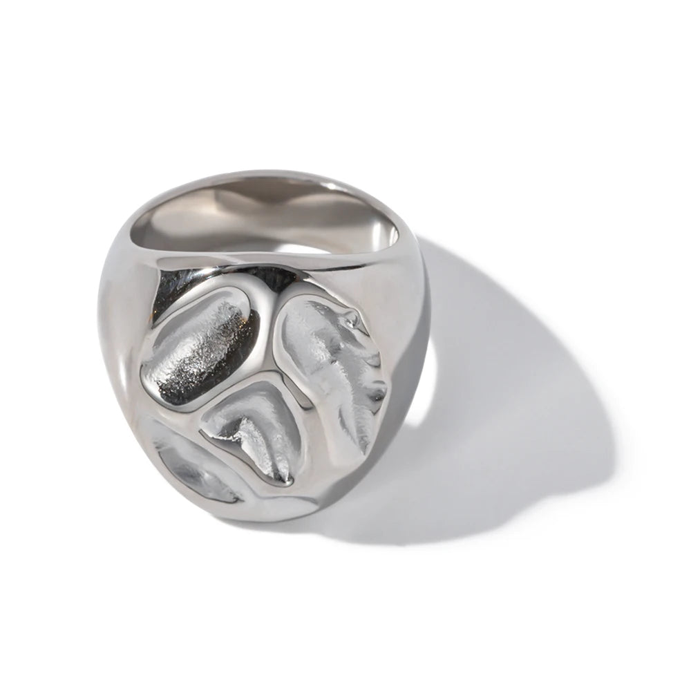18K Gold Plated Statement Rings