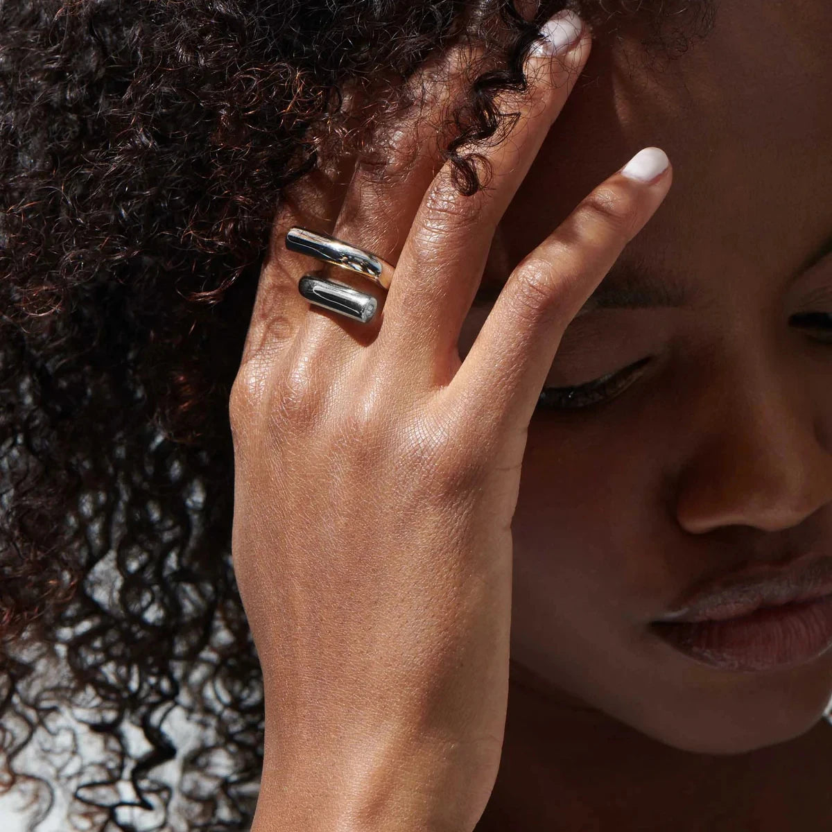 Twisted Open Ring