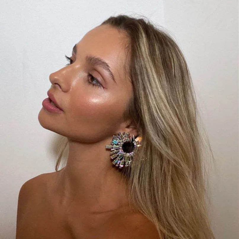 Crystal  Hoop Magda Butrym Earrings