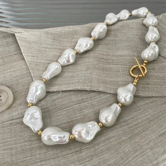 Baroque Pearl Necklace