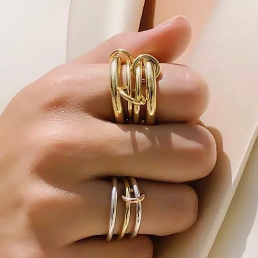 Statement Stacked Rings