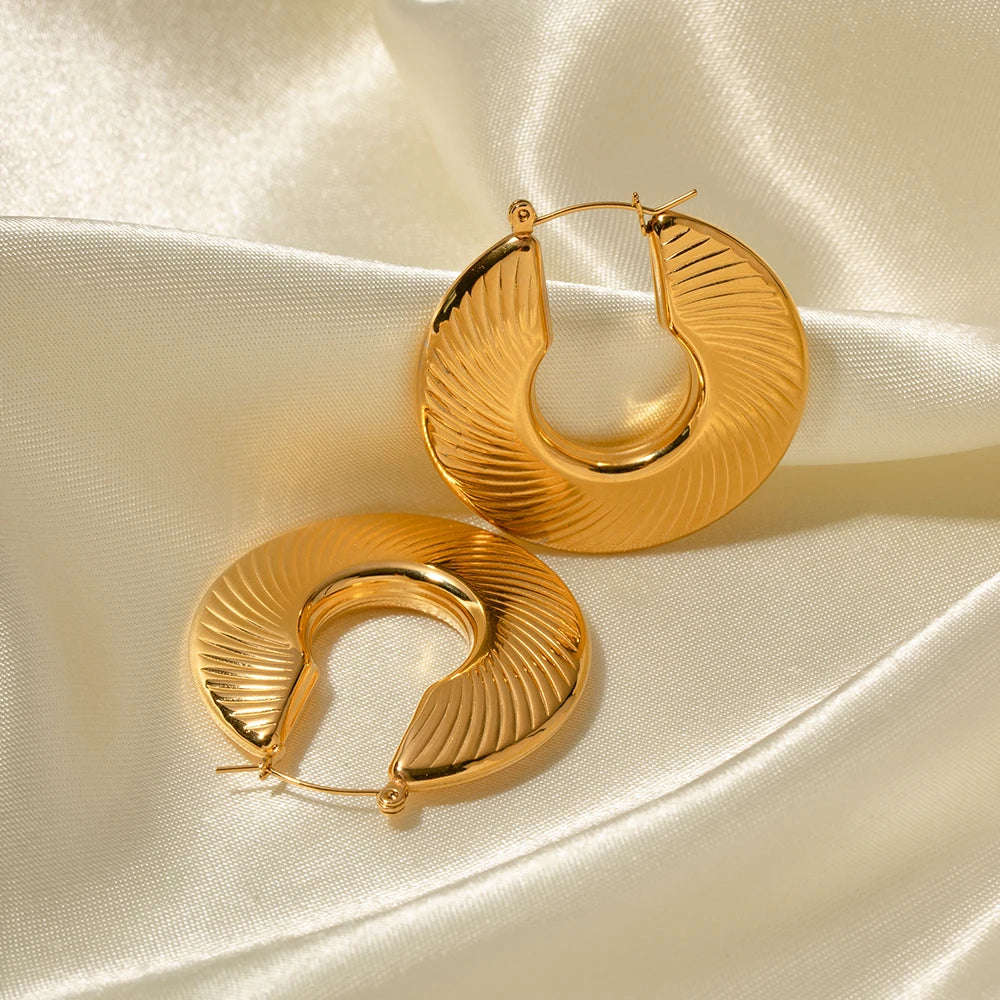 Slim Hoop Earrings