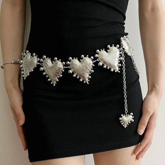 Heart Shaped Waist Chain Belt