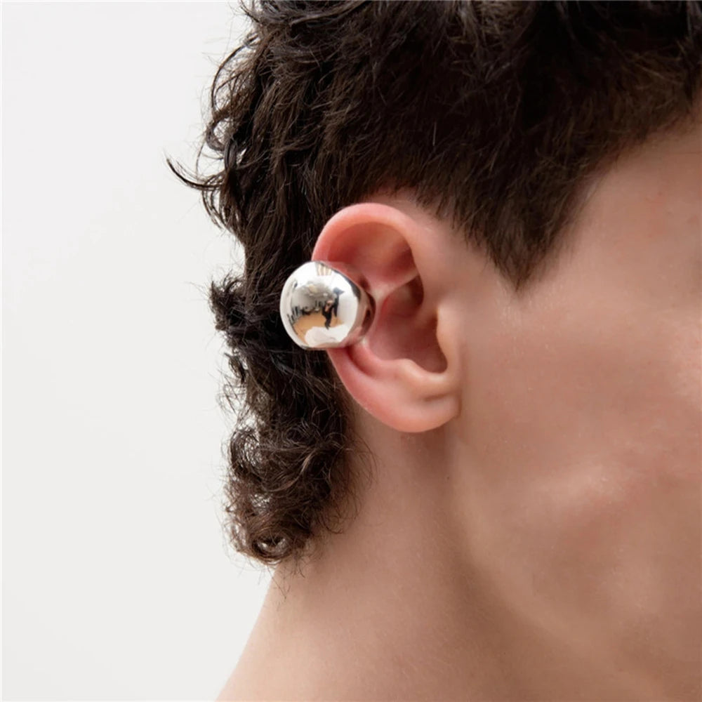 Ear Cuff Ball-shaped Earcuff Clips Earrings