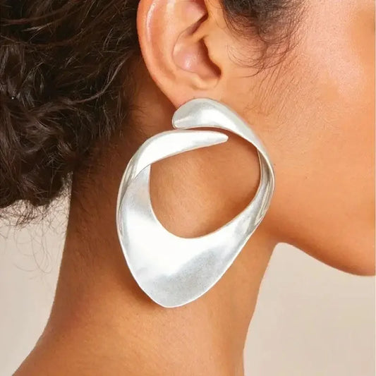 Statement Geometric Irregular Earrings