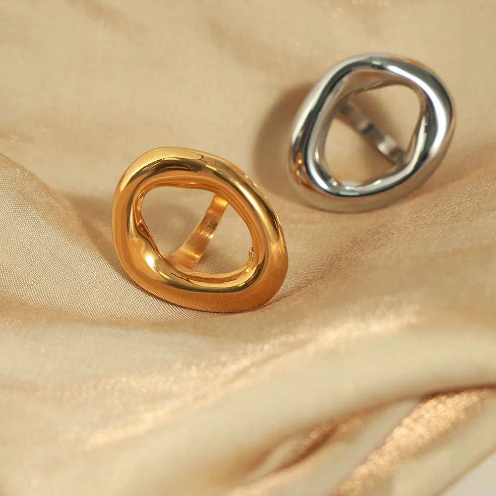 Chunky Circle Rings