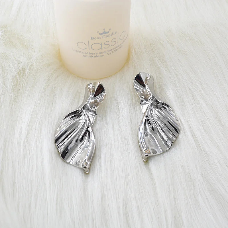 Organic Shape Statement Earrings