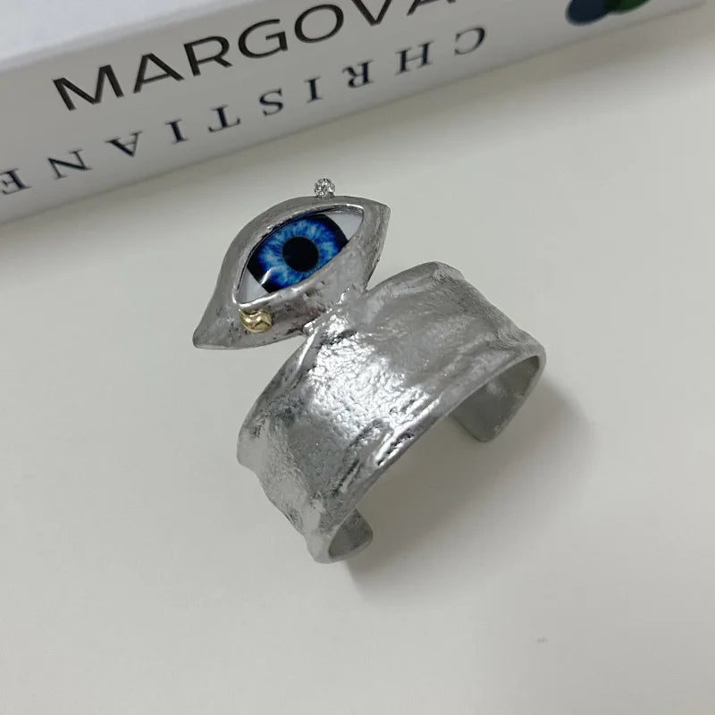 Surrealist Eyes Cuff Bracelet