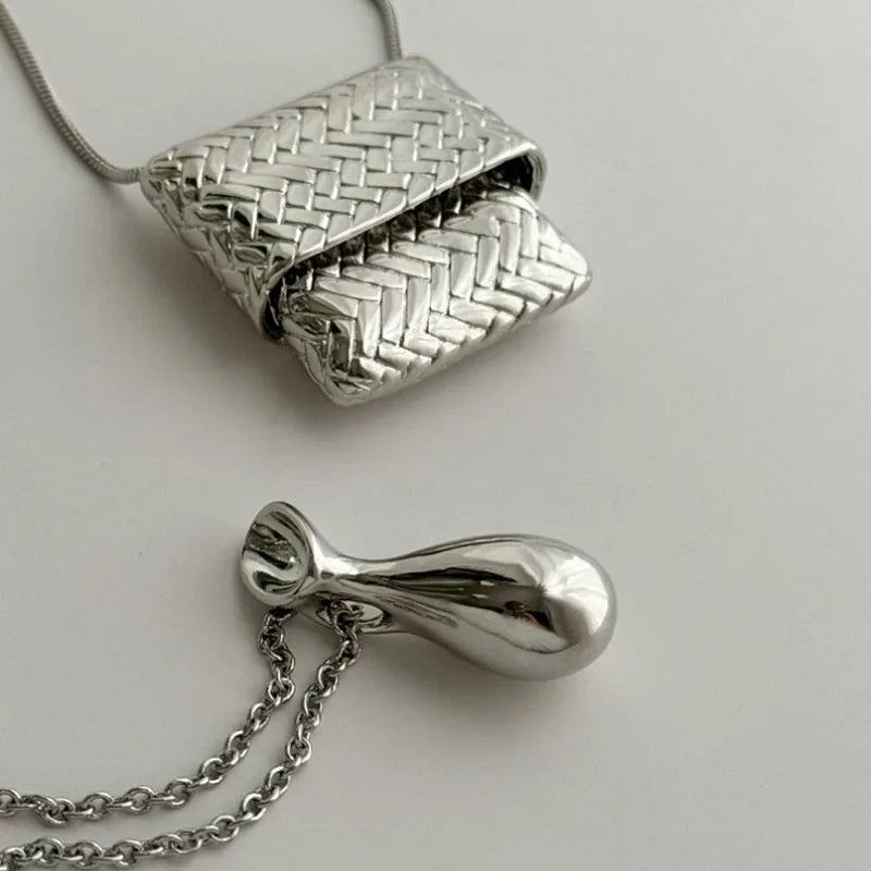 Bottle Bag Long Necklaces