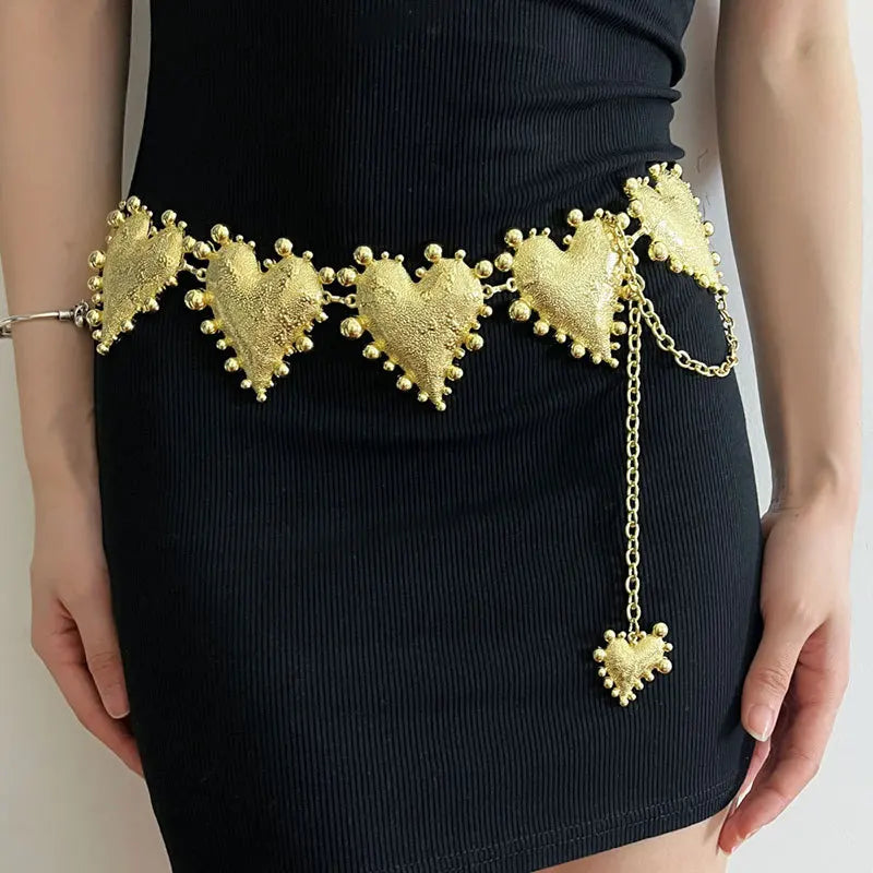 Heart Shaped Waist Chain Belt