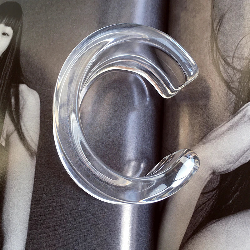 Acrylic Resin Opening Bangles