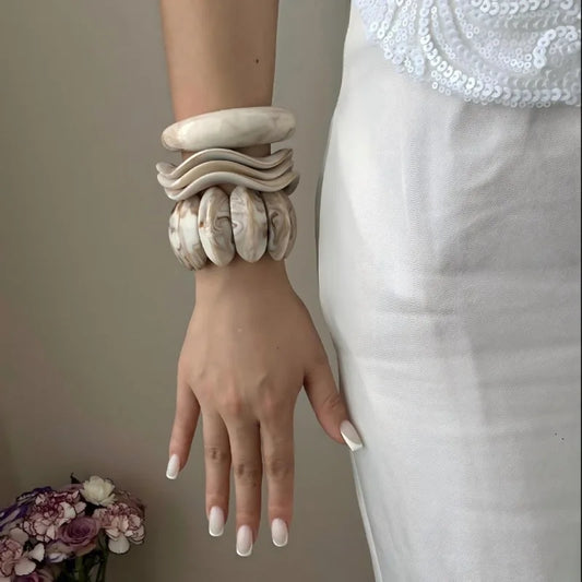 Statement Chunky Bangles Bracelets
