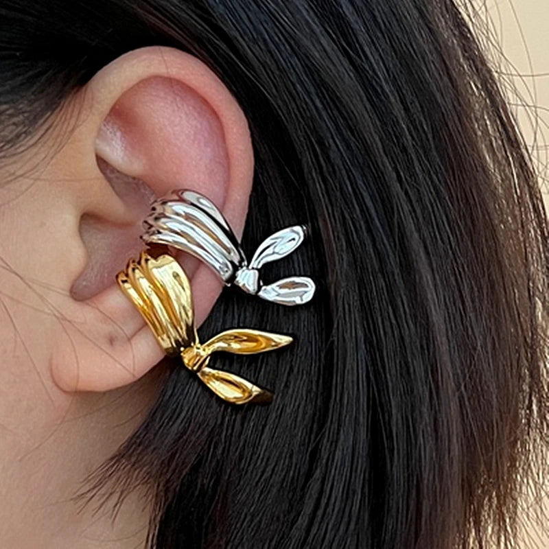 Bowknot Ear Cuffs Earrings