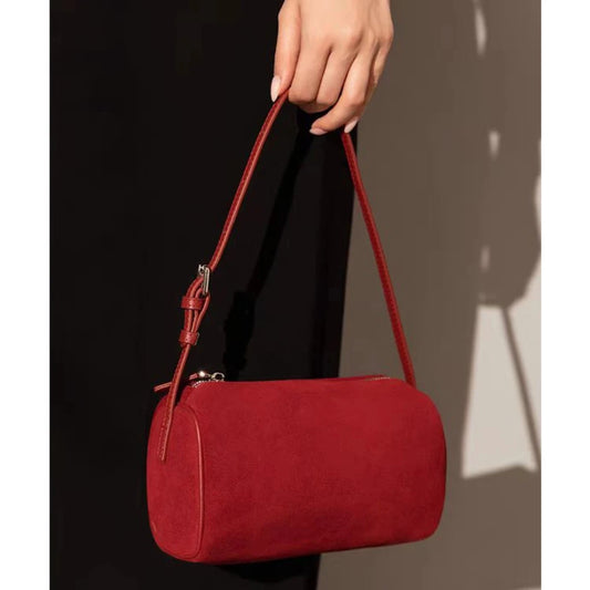 Suede Pencil Bag