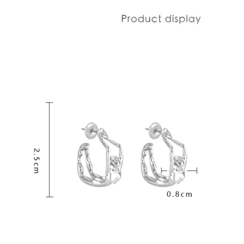 Sculptural Body Shape Earrings