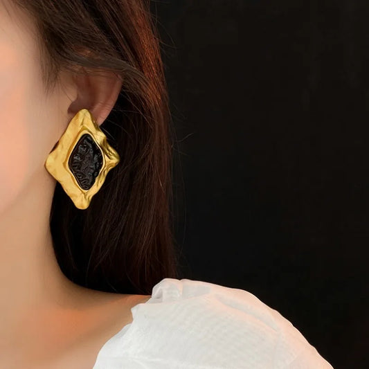 Vintage Style Geometric Earrings