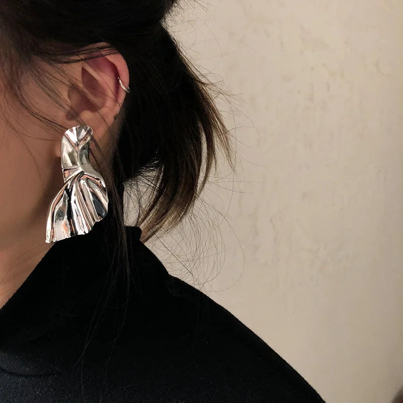 Organic Shape Statement Earrings