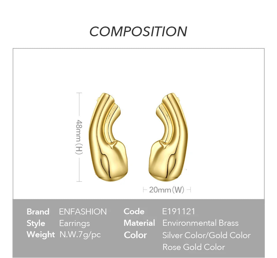 Earlobe Ear Cuff Clip On Earrings