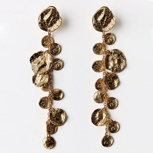 Medallion Dangle Earrings