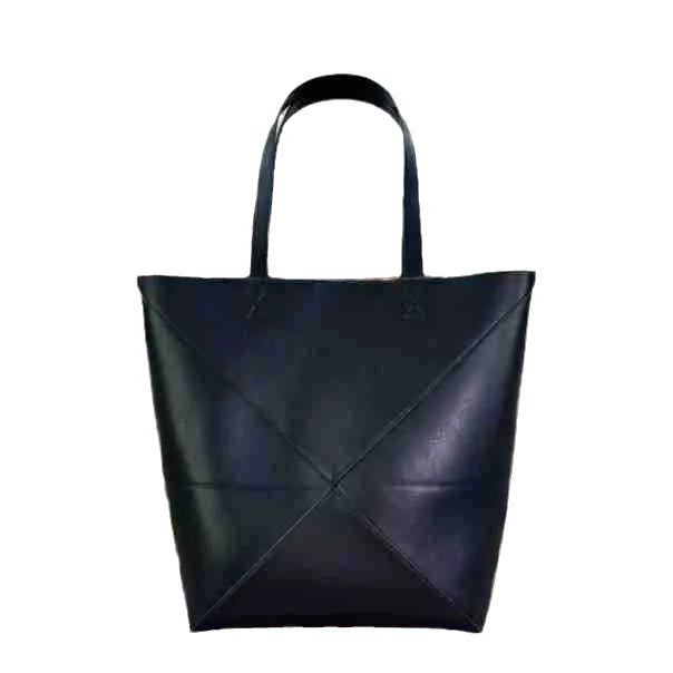 Genuine Leather Loewe Puzzle Style Cowhide Skin Tote Bag