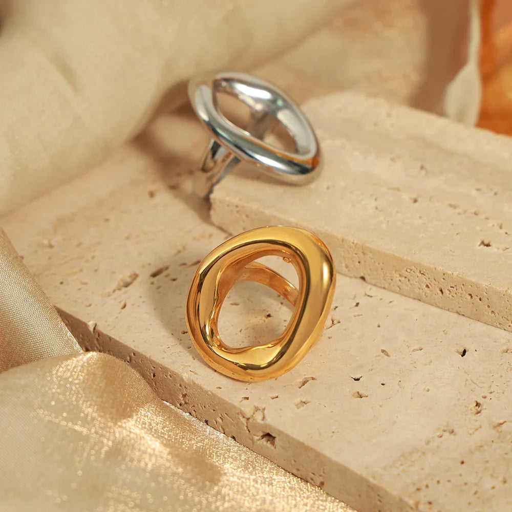 Chunky Circle Rings