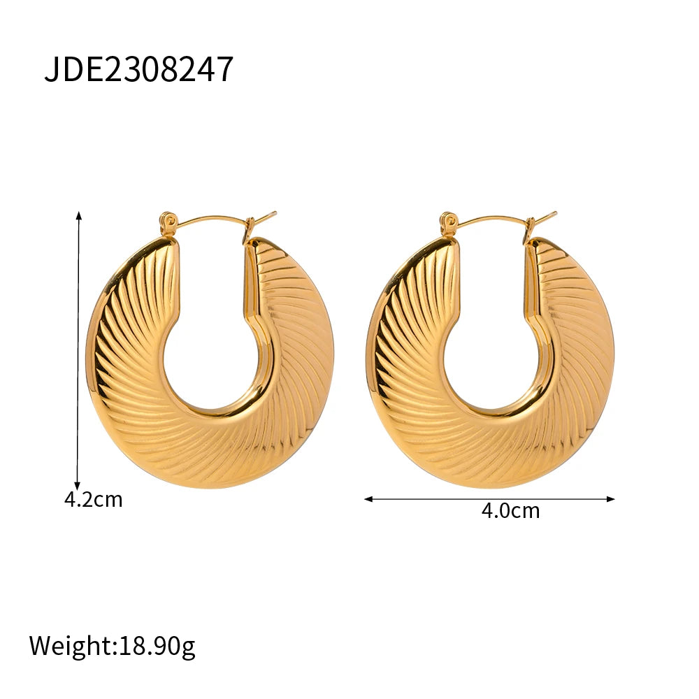 Slim Hoop Earrings